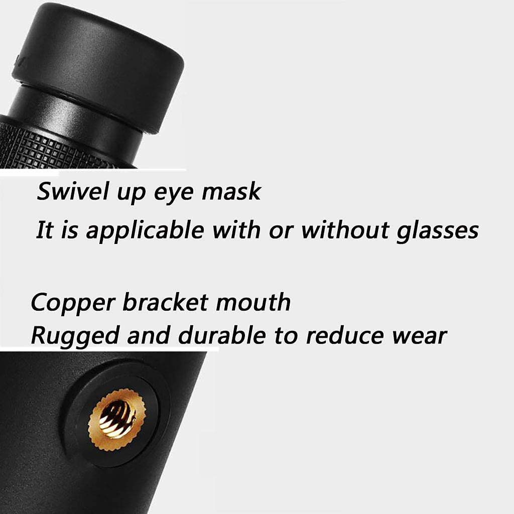 Монокуляр QHYTL HD Monocular Small Tripod Coating Portable Travel, фото №3 Монокуляр QHYTL HD Monocular Small Tripod Coating Portable Travel, фото №3