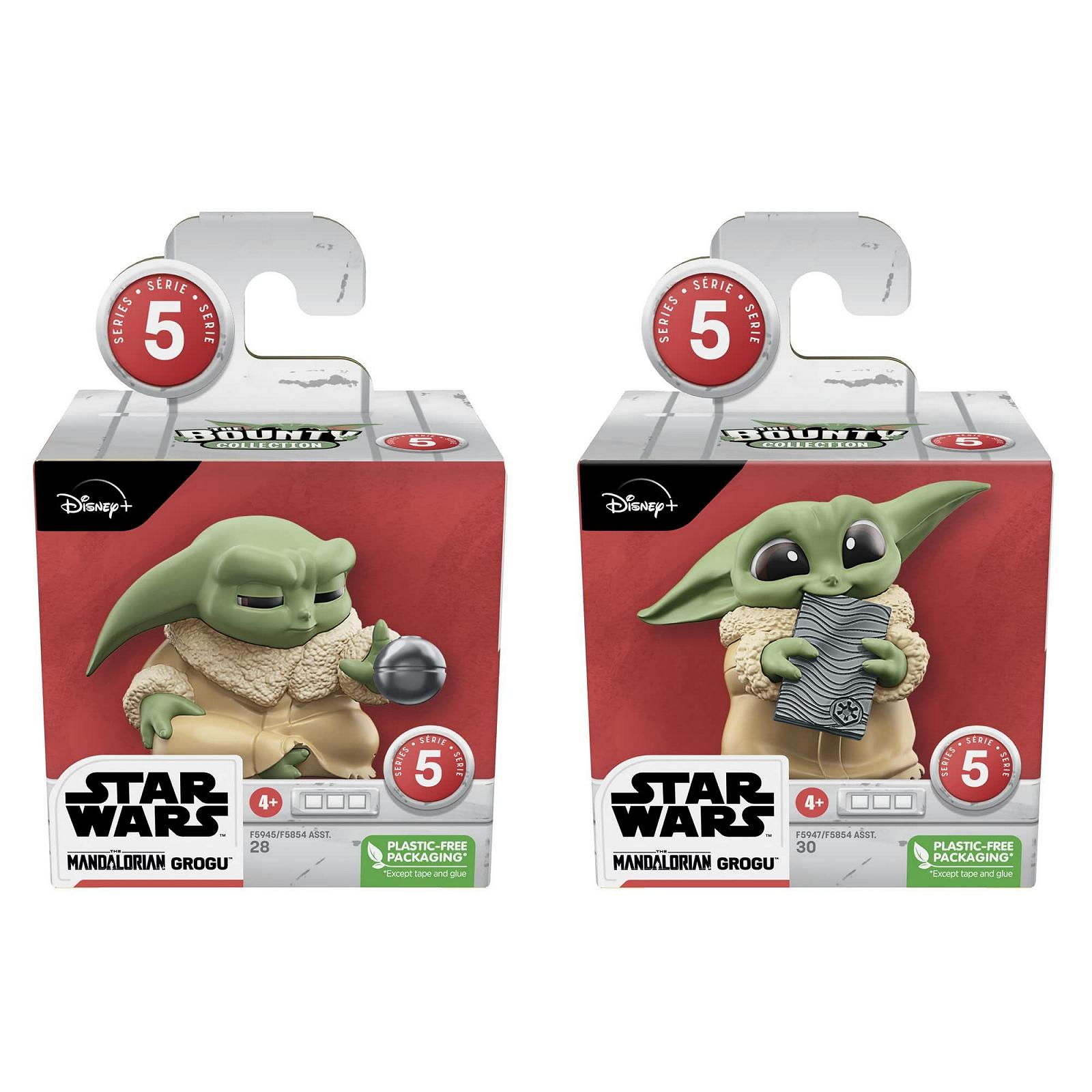 Фигурки Star Wars The Bounty Collection Series 5 Grogu, 2 шт., Тренировка с Силой, Бескар, фото №2