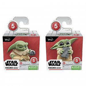 Фигурки Star Wars The Bounty Collection Series 5 Grogu, 2 шт., Тренировка с Силой, Бескар synthetic.ua - Фото 1