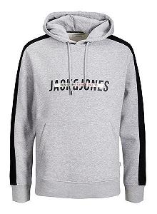 Худі JJCUT SWEAT HOOD 12200692-Light Grey Melange Jack&Jones Сірий M - Фото 1