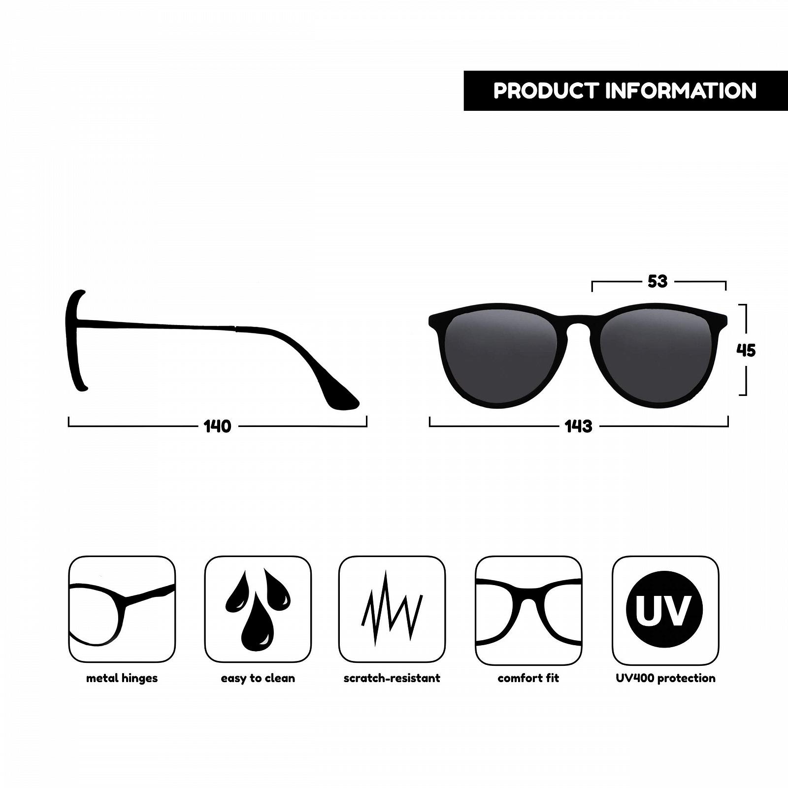 Сонцезахисні окуляри Opulize Jet S96-2 +1.50 Черепахово-коричневий / Сріблястий / Чорний, фото №4