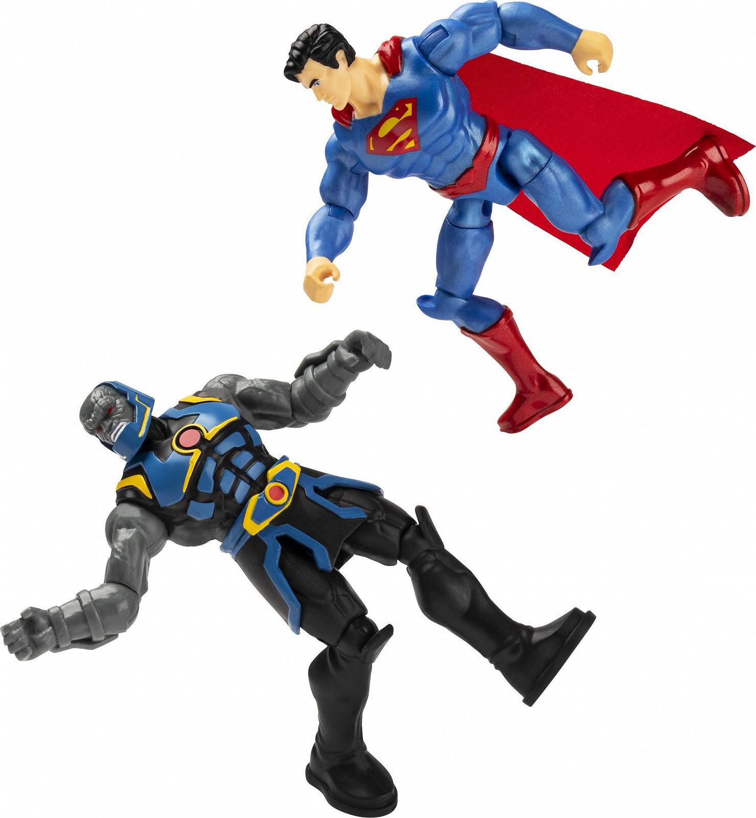 Фігурки DC Comics Superman vs. Darkseid 10 см - набір з 2 шт. з 6 таємничими аксесуарами Adventure 2, фото №3