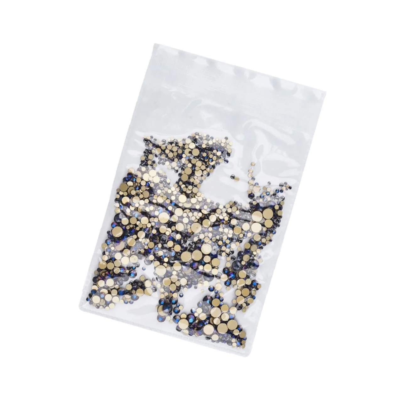 Стразы 1440 шт. для ногтей для маникюра Смешанные размеры Самоклеящиеся для самодельного нейл-арта, фото №1