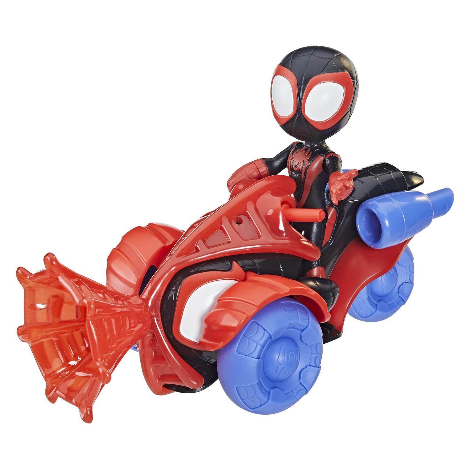 Фигурка с транспортом Hasbro Spidey and his fantastic friends Miles Morales, фото №10