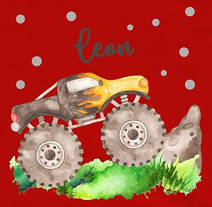 Детский худи Shirtracer Jumper Автомобиль Monster Truck Off Road Bigfoot 4x4 Pick-Up Внедорожник synthetic.ua - Фото 1