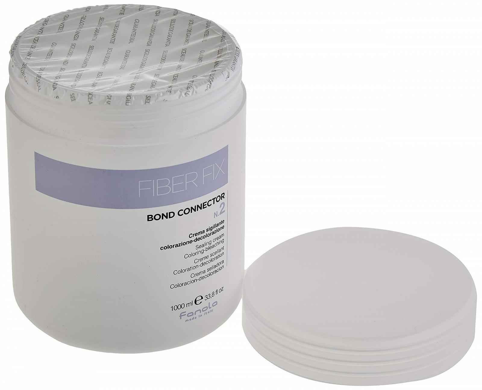 Крем Fanola Fiber Fix Bond Connector N.2 Sealing Colouring Bleaching 1000 мл, фото №3 Крем Fanola Fiber Fix Bond Connector N.2 Sealing Colouring Bleaching 1000 мл, фото №3