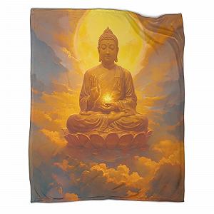 Покривало Golden Buddha М'яка Пухнаста Тепла Флісова - Фото 1