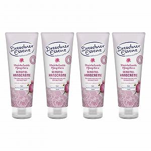 Крем для рук Dresdner Essenz Ніжний піон 4 x 75 мл, 4 шт - Фото 1