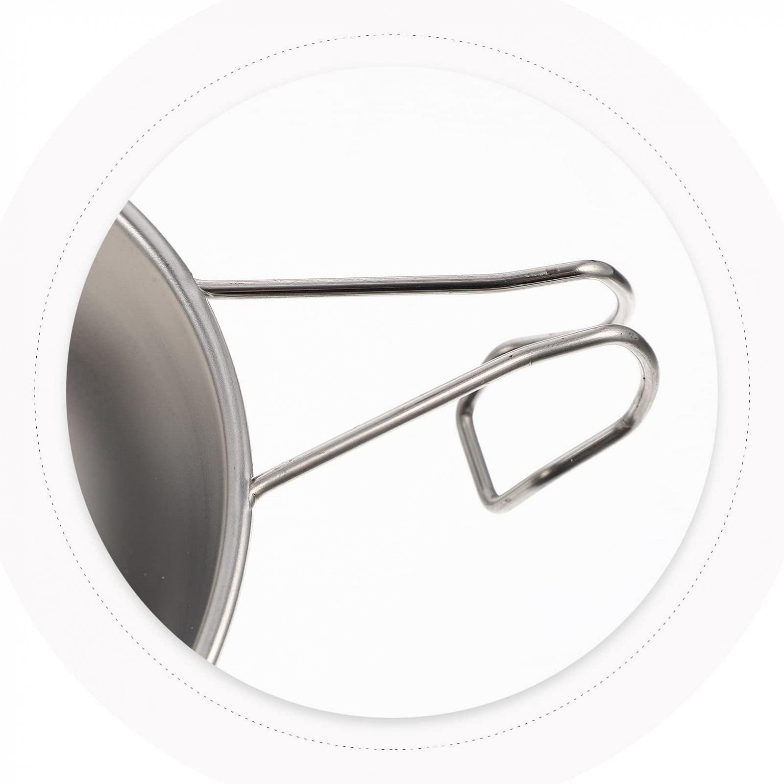 Миска Toddmomy для кемпинга, 3 шт, миска для еды, кружка для походов, супа, складная миска для кемпинга, кружка для воды, дорожная кружка из нержавеющей стали 304 с ручкой для путешествий, фото №4
