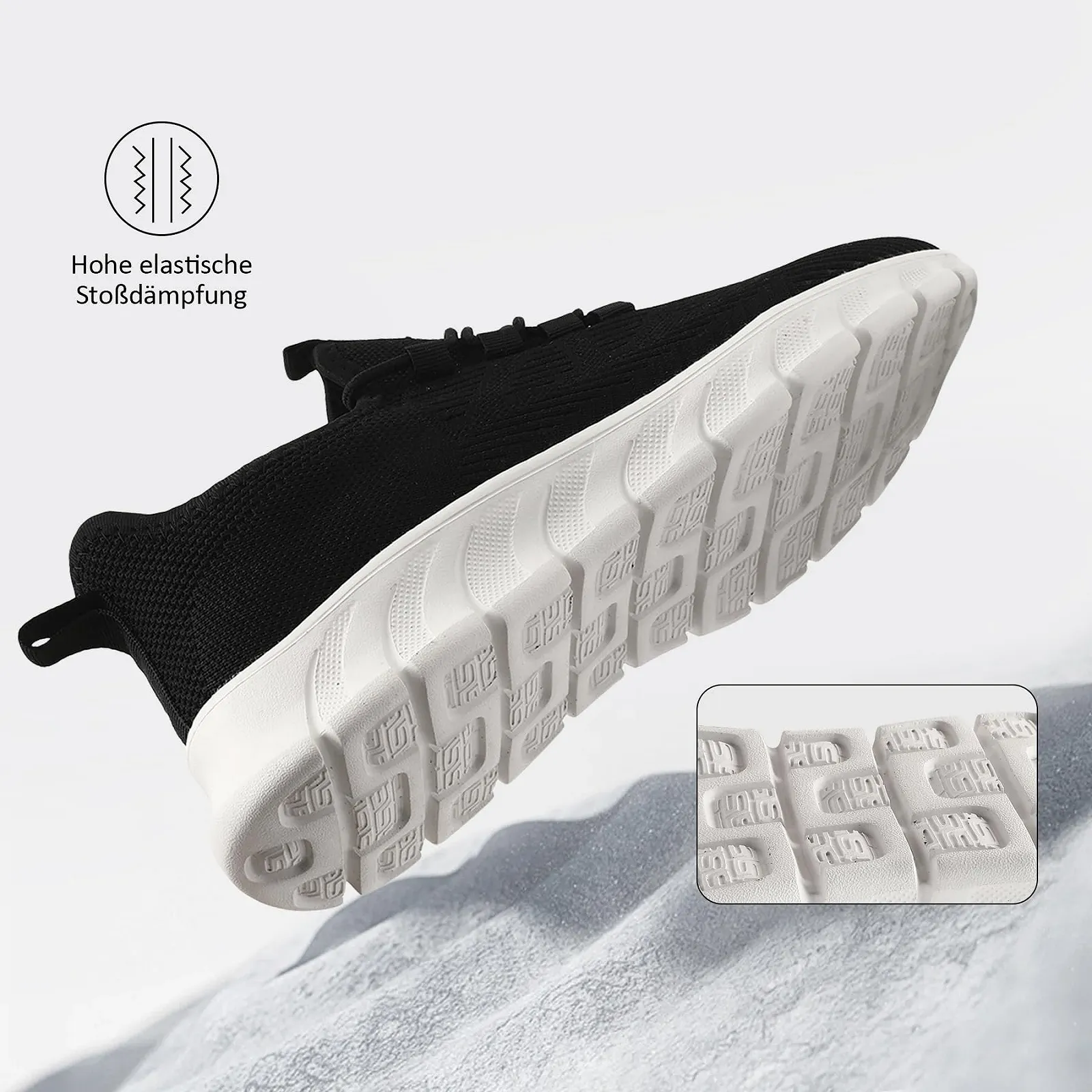 Чоловічі Кросівки YRLTYO Спортивні Легкі Дихаючі Сліпони, фото №4