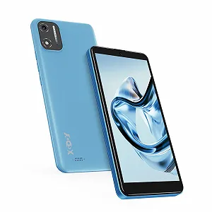Смартфон XGODY X32 5,5" 2GB + 16GB Octa-Core Android 14 Go 4G Dual SIM 8MP + 5MP 2850 мАч Face ID GPS Синий - Фото 1