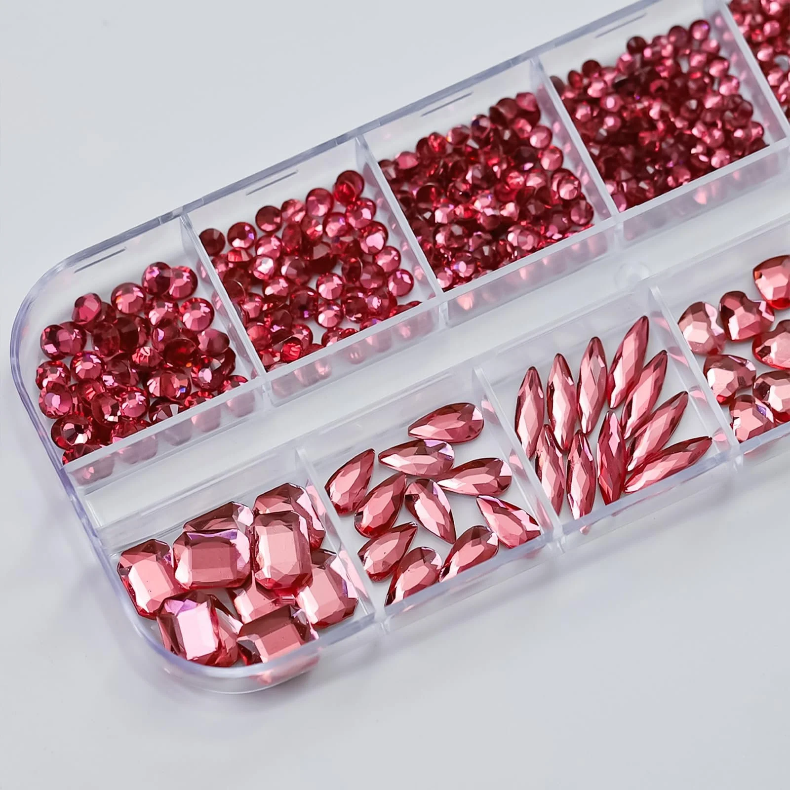 Стразы для ногтей разных форм, кристаллы для ногтей, камни для ногтей, фото №7