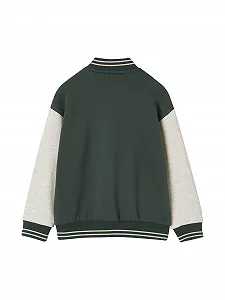 Толстовка Vertbaudet College Patch для мальчиков synthetic.ua - Фото 1