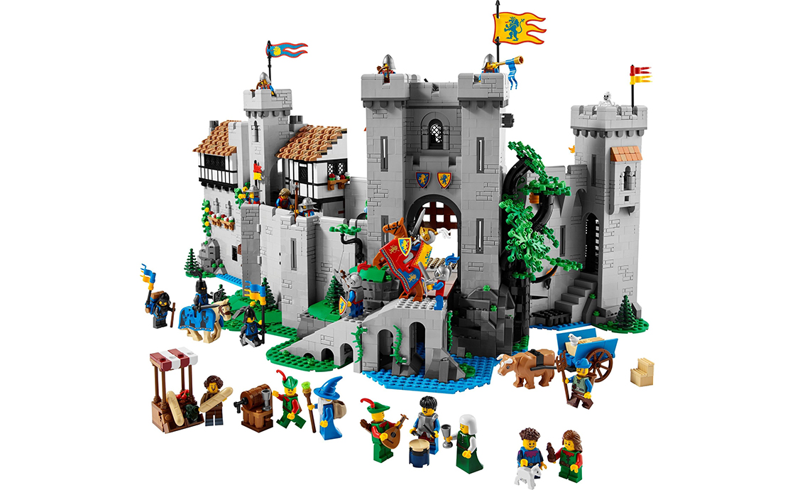 Детский конструктор LEGO Icons Замок львиных рыцарей (10305), фото №4