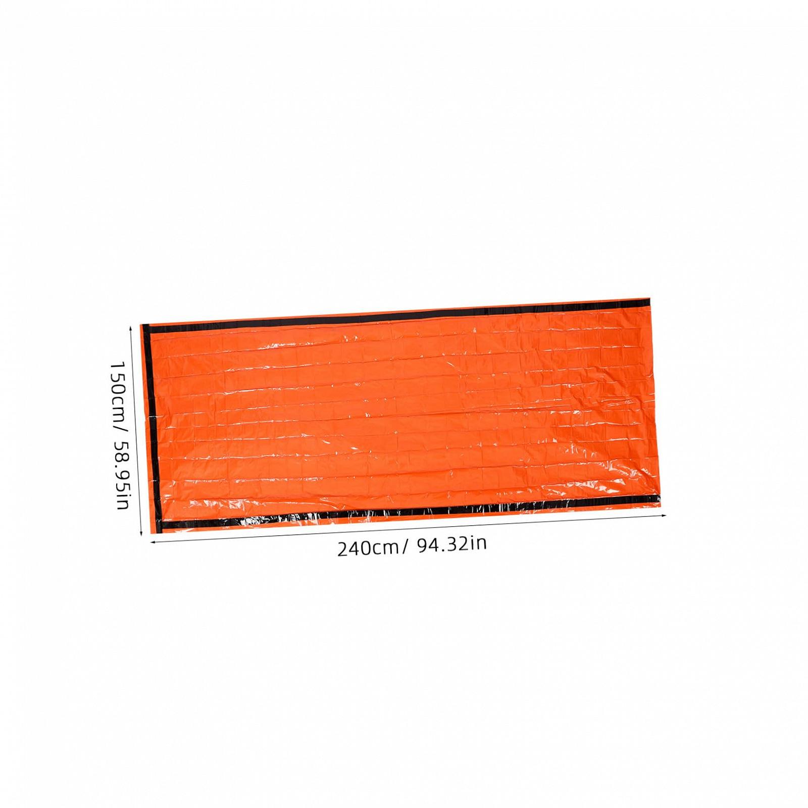 Декілька VANZACK 5 ізольованих спальних мішків термо покривал алюмінієва фольга, фото №5