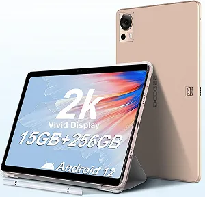 Планшет 10.1" Full HD DOOGEE T20 (8+7)/256ГБ 4G 2-SIM 8 ядер Android 12 8300 mAh Рожевий - Фото 1