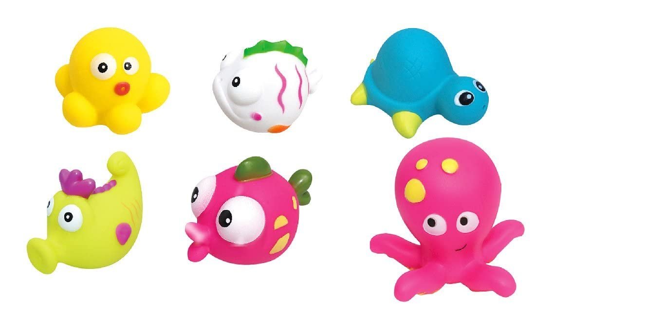 Игрушка для ванны JAMARA Морские животные 6 штук, фото №5