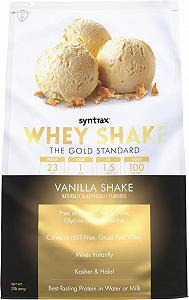 Протеин Syntrax Whey Shake 908 g Vanilla - Фото 1