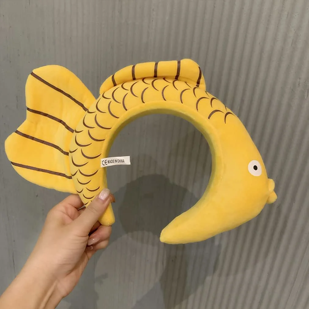 Обруч для волосся Жовта, фото №2