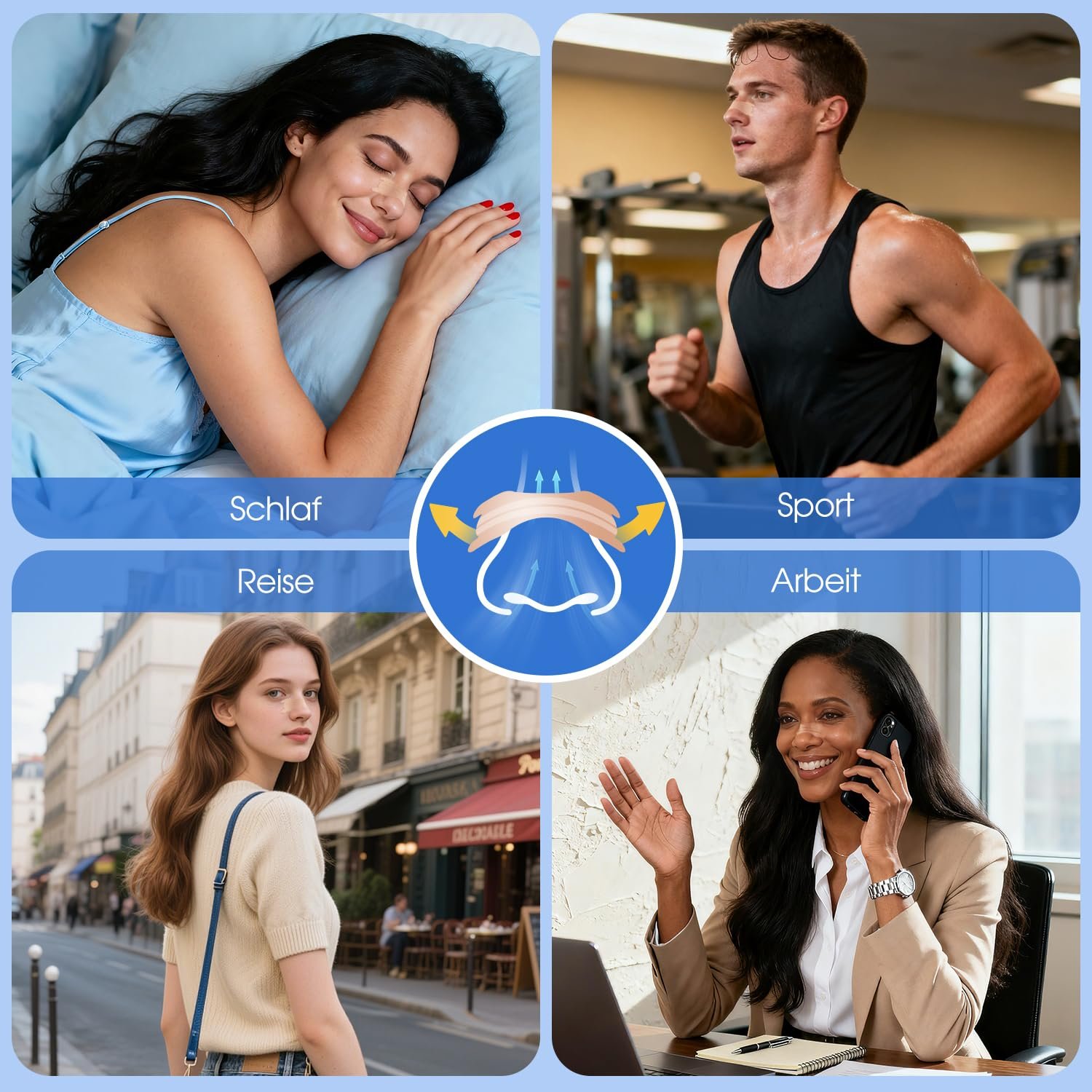 Пластыри для носа Средство от храпа (50 штук в упаковке), фото №7 Пластыри для носа Средство от храпа (50 штук в упаковке), фото №7