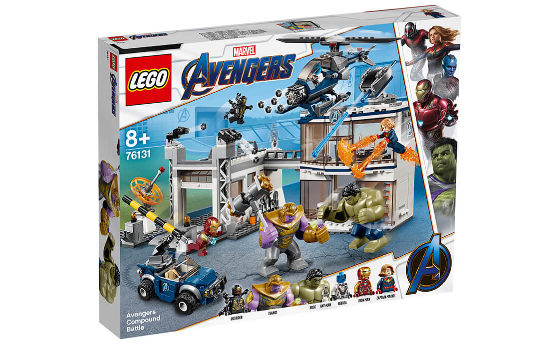 Конструктор LEGO Битва у новій штаб-квартирі Месників 699 деталей 76131, фото №1