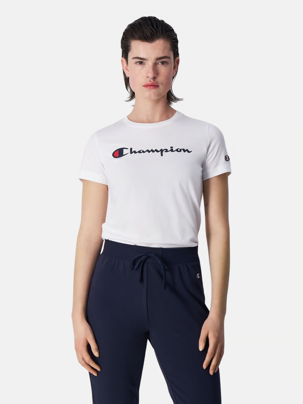Футболка crewneck  117366-WW001 Champion Білий M, фото №1