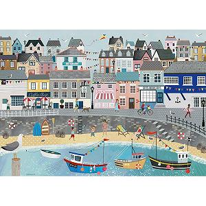 Пазл Ravensburger Coastal Harbour 1000 деталей 70 x 50 см ціна на synthetic.ua - Фото 1 Пазл Ravensburger Coastal Harbour 1000 деталей 70 x 50 см synthetic.ua - Фото 1