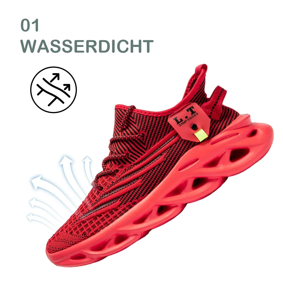 Чоловічі зимові утеплені черевики для активного відпочинку ZDFQLGV Водонепроникні, фото №2