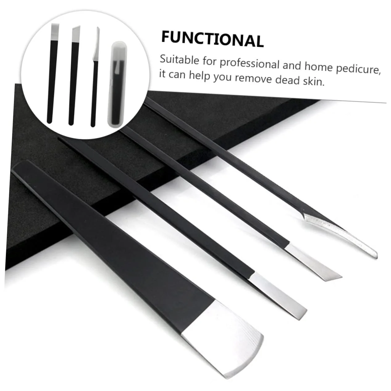 Набор для маникюра и педикюра Happyyami 4 предмета, фото №4 Набор для маникюра и педикюра Happyyami 4 предмета, фото №4