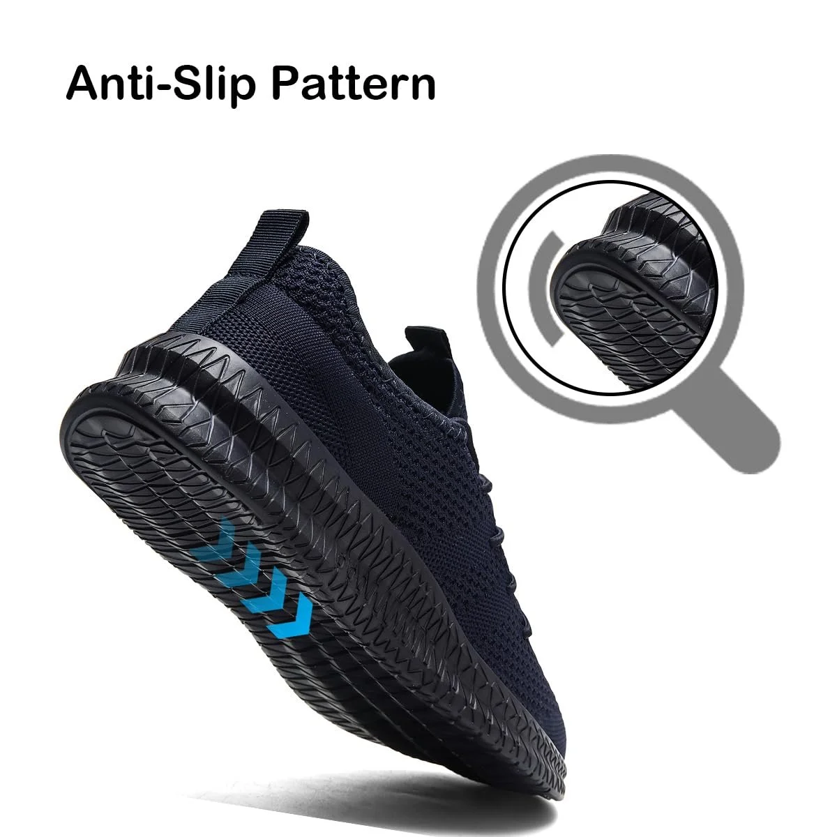 Чоловічі Кросівки VGPSFN Спортивні Легкі Нековзкі Дихаючі, фото №3