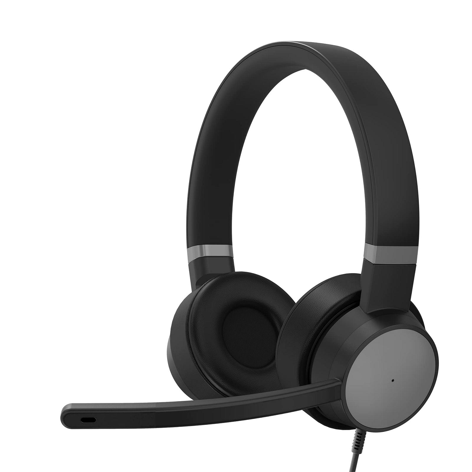 Навушники Lenovo Go ANC 4XD1C99223 Провідний USB Type-C Чорний, фото №3