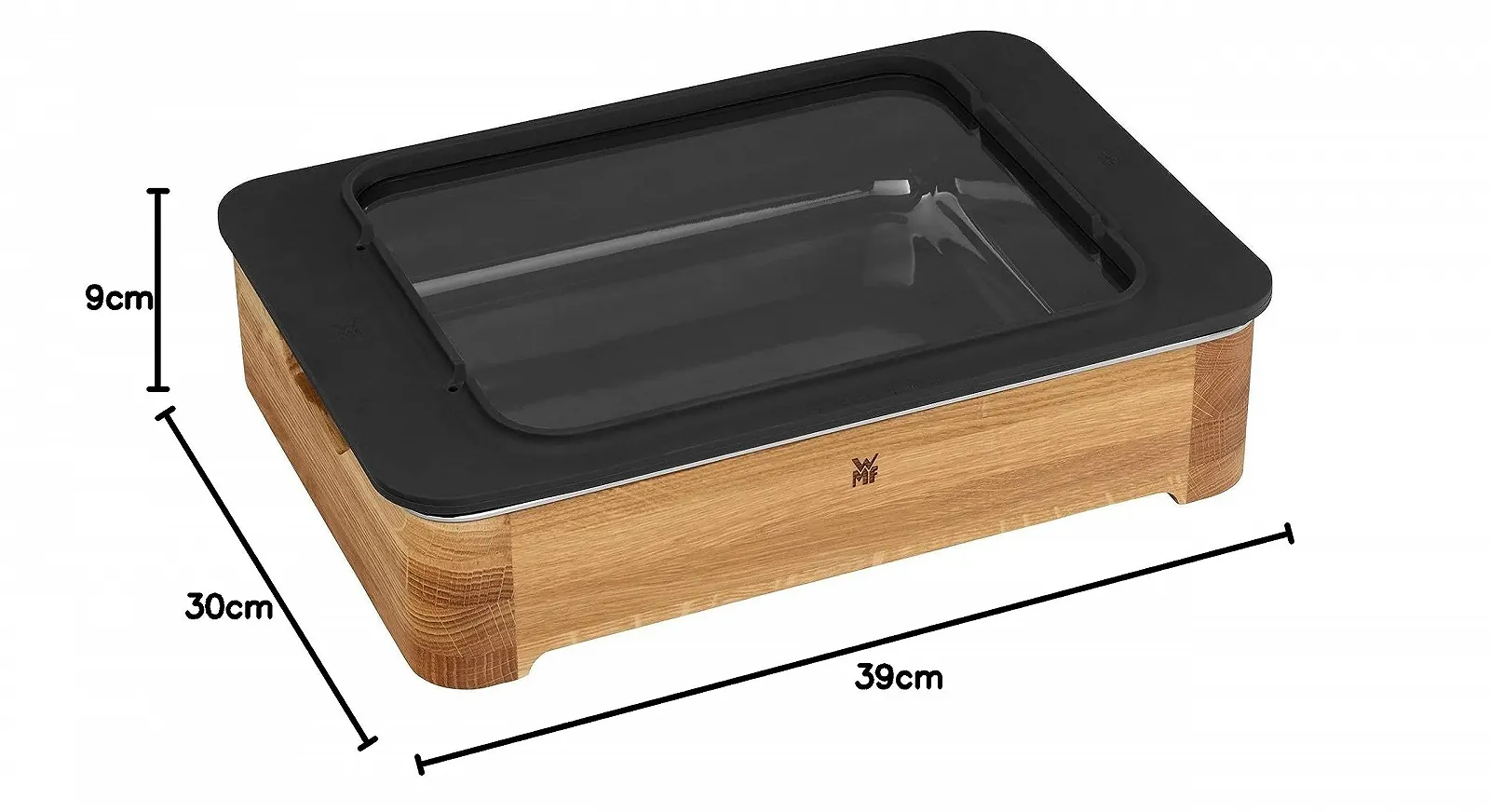 Форма для лазаньи WMF Fusiontec Large 39 x 30 x 9 см высокотехнологичная керамика с подставкой, фото №7