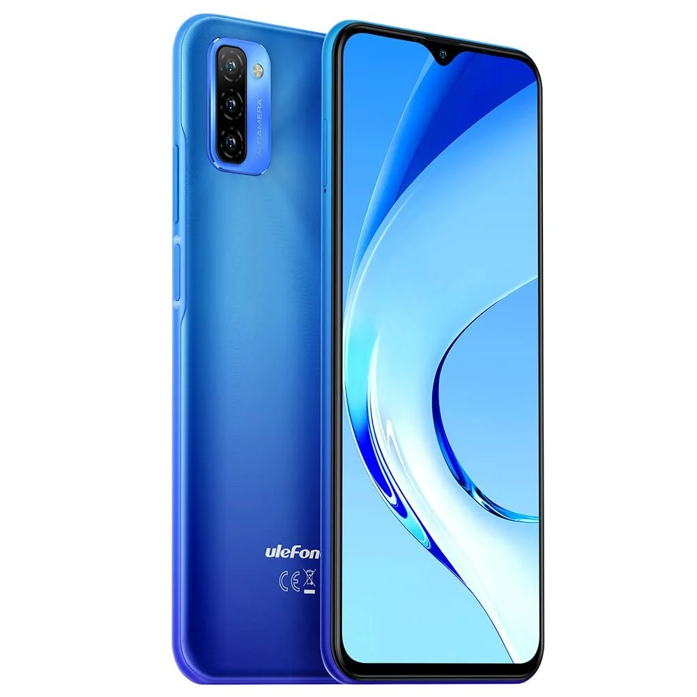 Смартфон Ulefone Note 12 4GB + 128GB 6.82 дюйма 7700mAh 13MP Dual SIM 4G Blue, фото №1