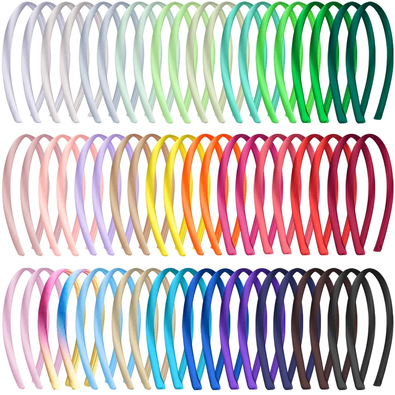 Тонкий обруч для волосся Duufin, 1 см, фото №1