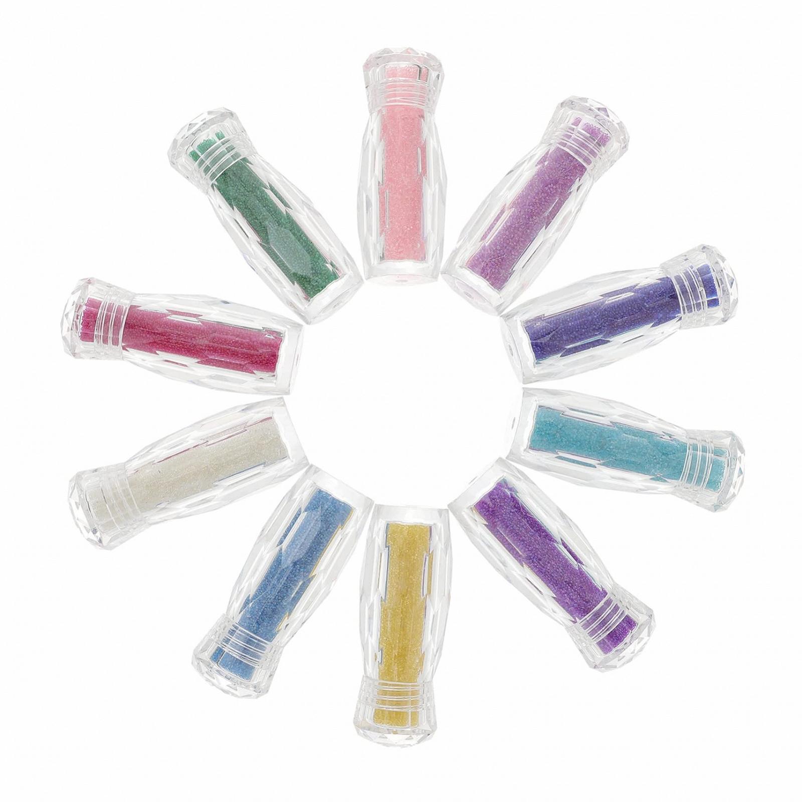 Микро Бисер для Ногтей Beavorty, 10 шт., фото №1