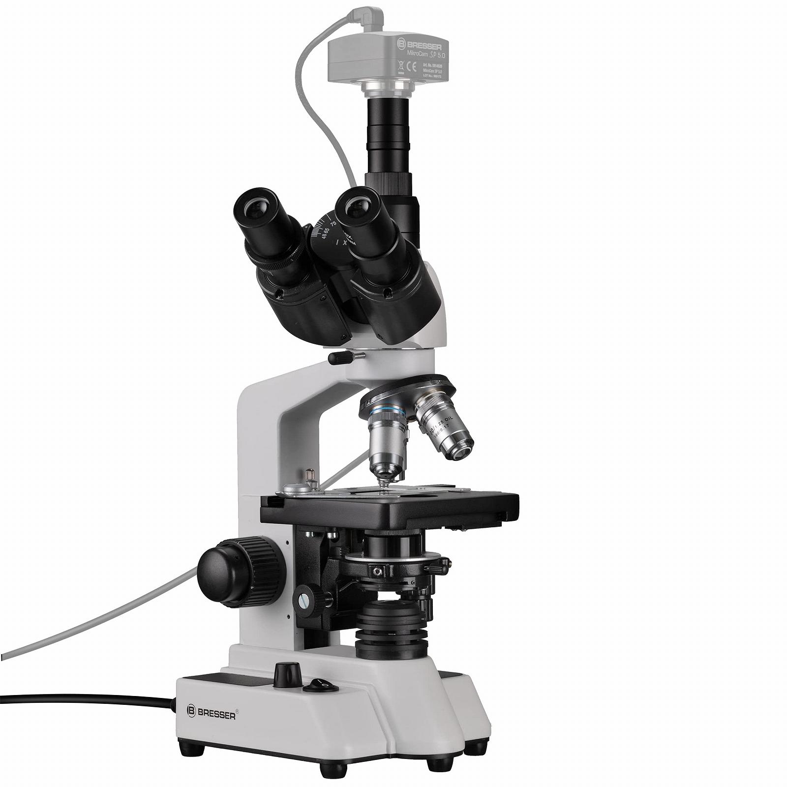 Микроскоп Bresser Researcher Trino 40x-1000x, фото №3