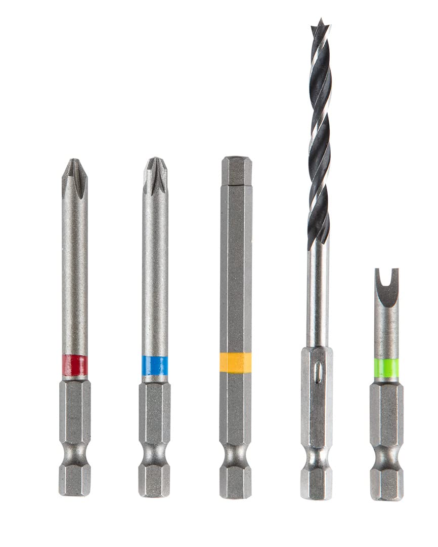 Шурупокрут GRAPHITE Energy+ набір 2 акумулятор 2.0 Ah (58G002) зарядний пристрій (58G001) 109 аксесуарів алюмінієвий кейс, фото №3