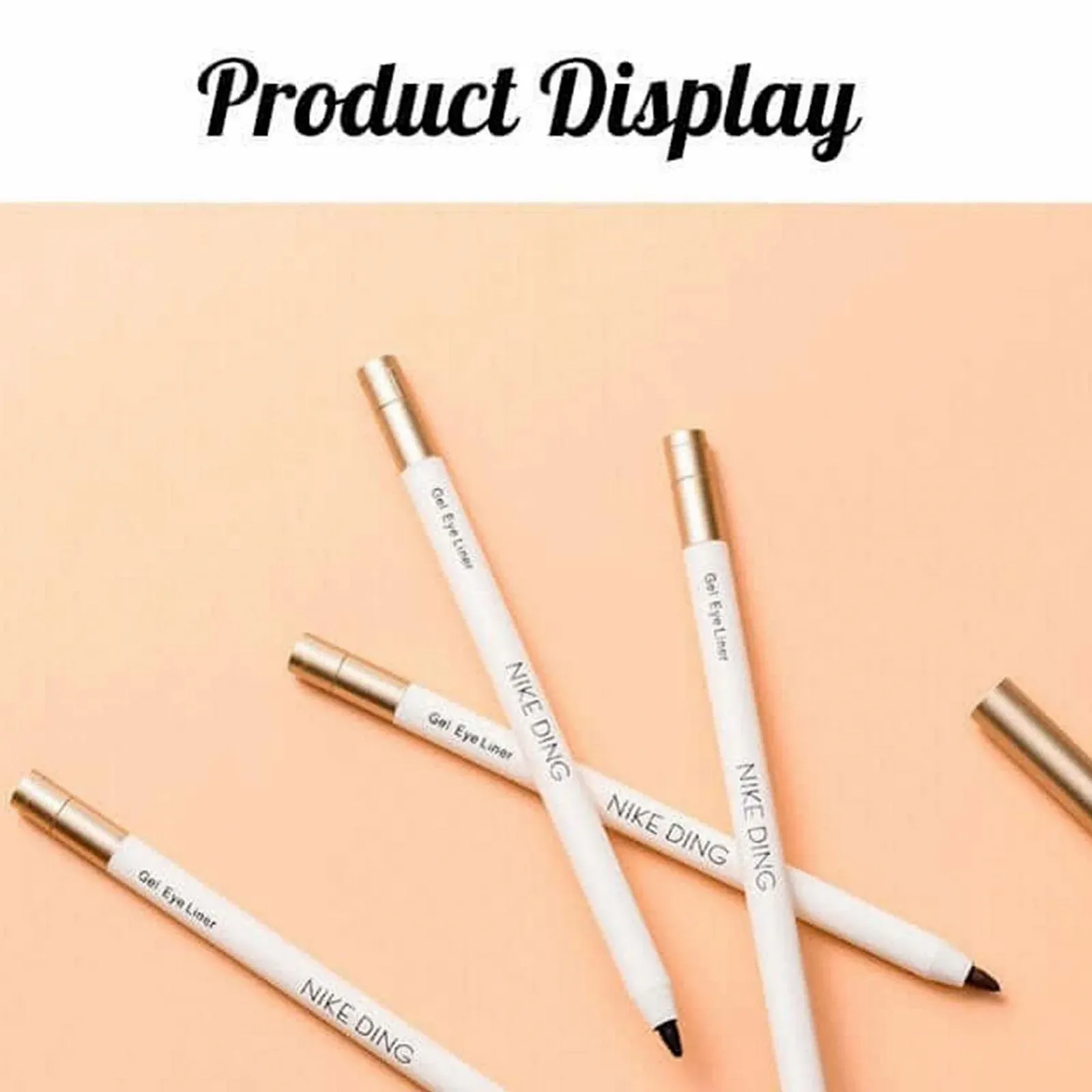 Гель-лайнер Lingjiong, для чувствительных глаз, стойкий, с точилкой, фото №2 Гель-лайнер Lingjiong, для чувствительных глаз, стойкий, с точилкой, фото №2