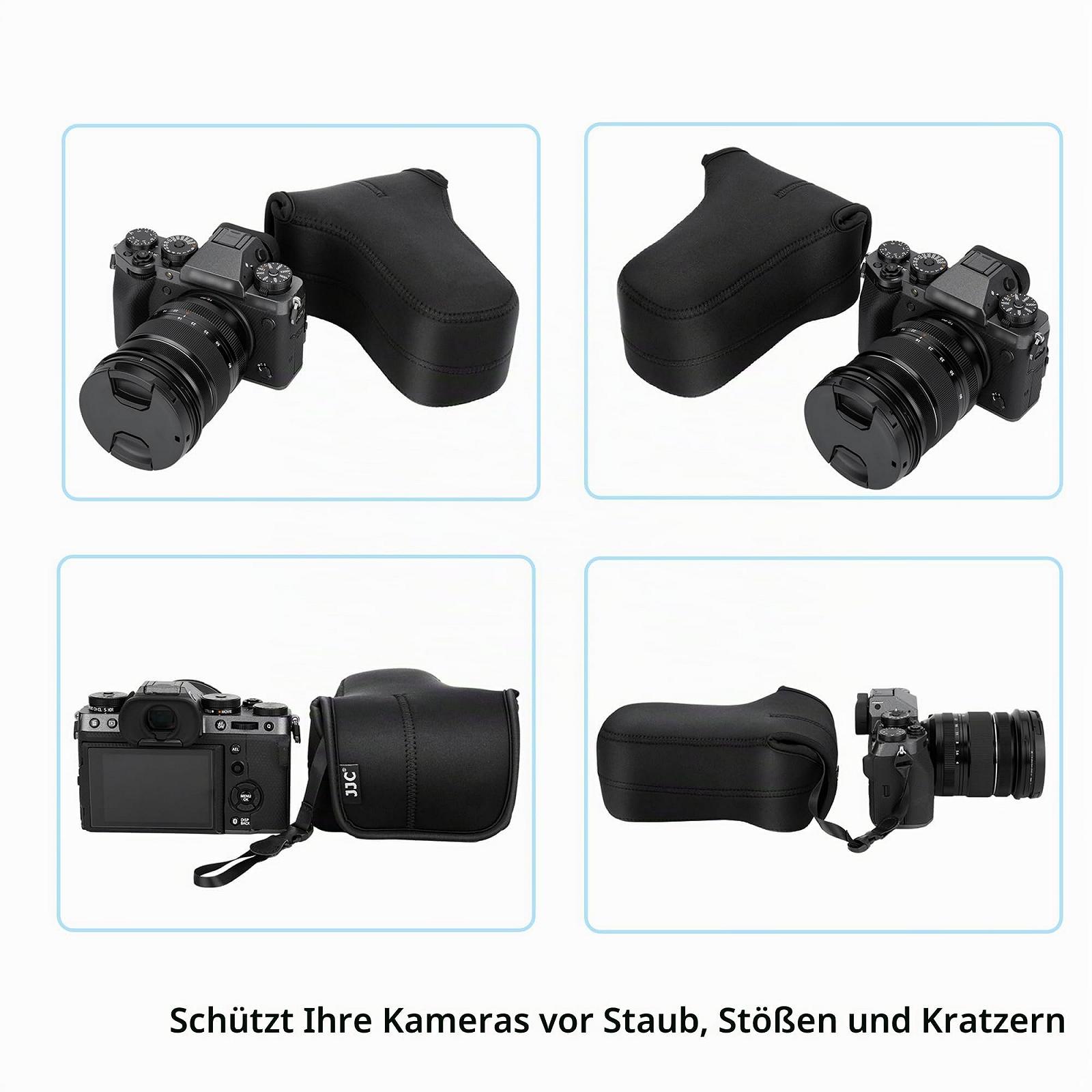 Чехол для беззеркальной камеры JJC Ultra-Light Neoprene Black 127x85x173 мм, фото №8 Чехол для беззеркальной камеры JJC Ultra-Light Neoprene Black 127x85x173 мм, фото №8