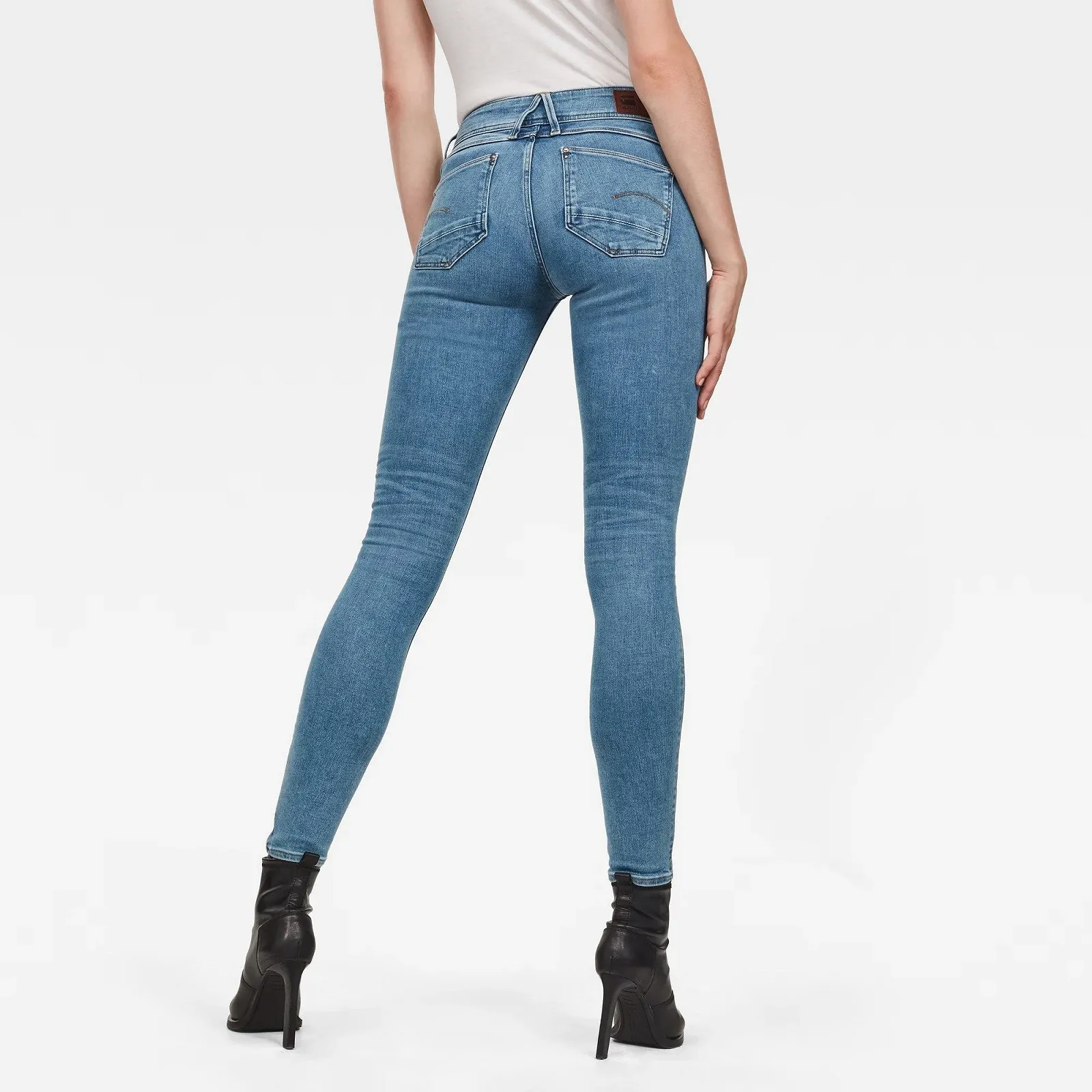 Жіночі джинси G‑STAR RAW Lynn Mid Skinny Sun Faded Blue - 29, фото №2 Жіночі джинси G‑STAR RAW Lynn Mid Skinny Sun Faded Blue - 29, фото №2