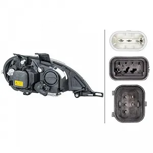 Фара HELLA 1EL 223 151-191 для MERCEDES-BENZ, левая synthetic.ua - Фото 1