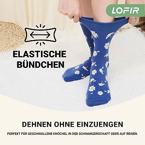 Шкарпетки LOFIR Crew Comfort для жінок 4 пари 39-46 synthetic.ua - Фото 1