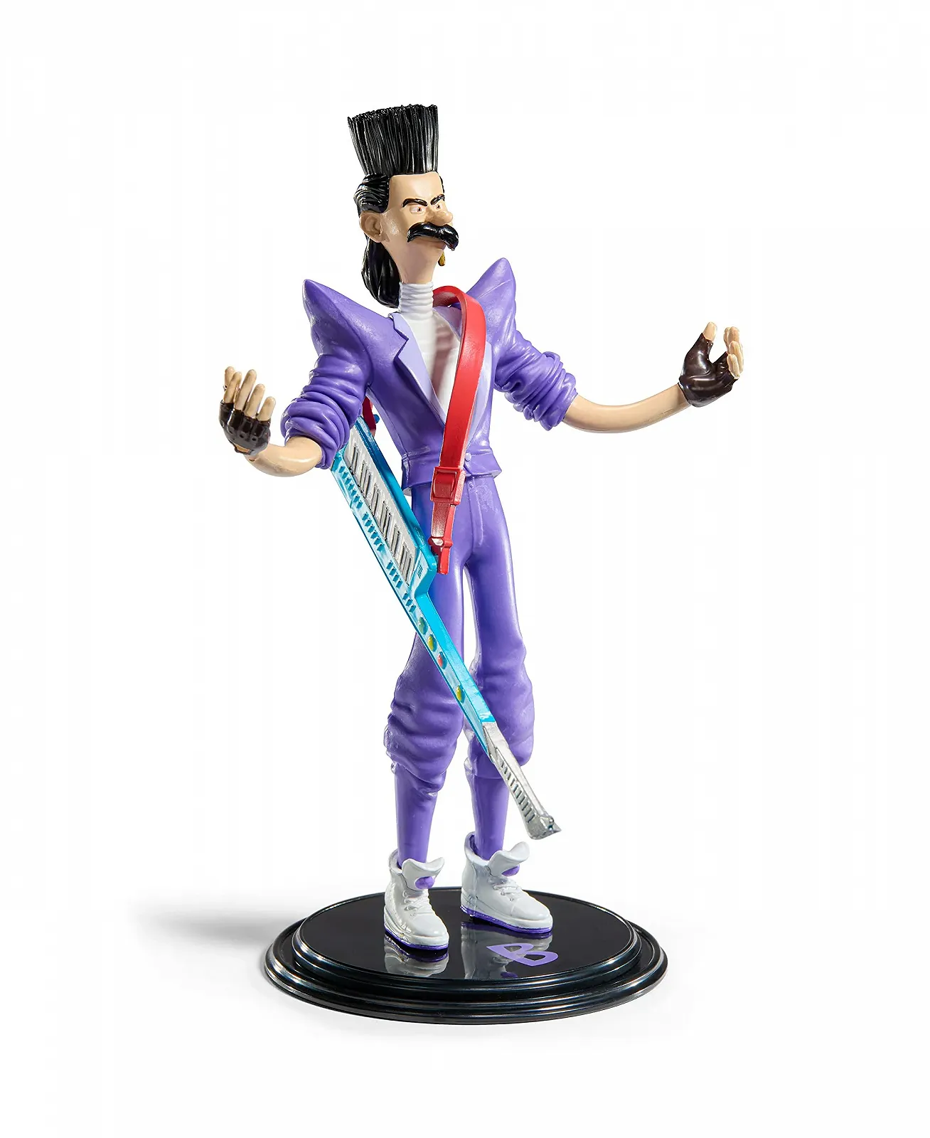 Колекційна гнучка фігурка The Noble Collection BendyFigs Minions Balthazar 19 см з підставкою та аксесуаром, фото №2