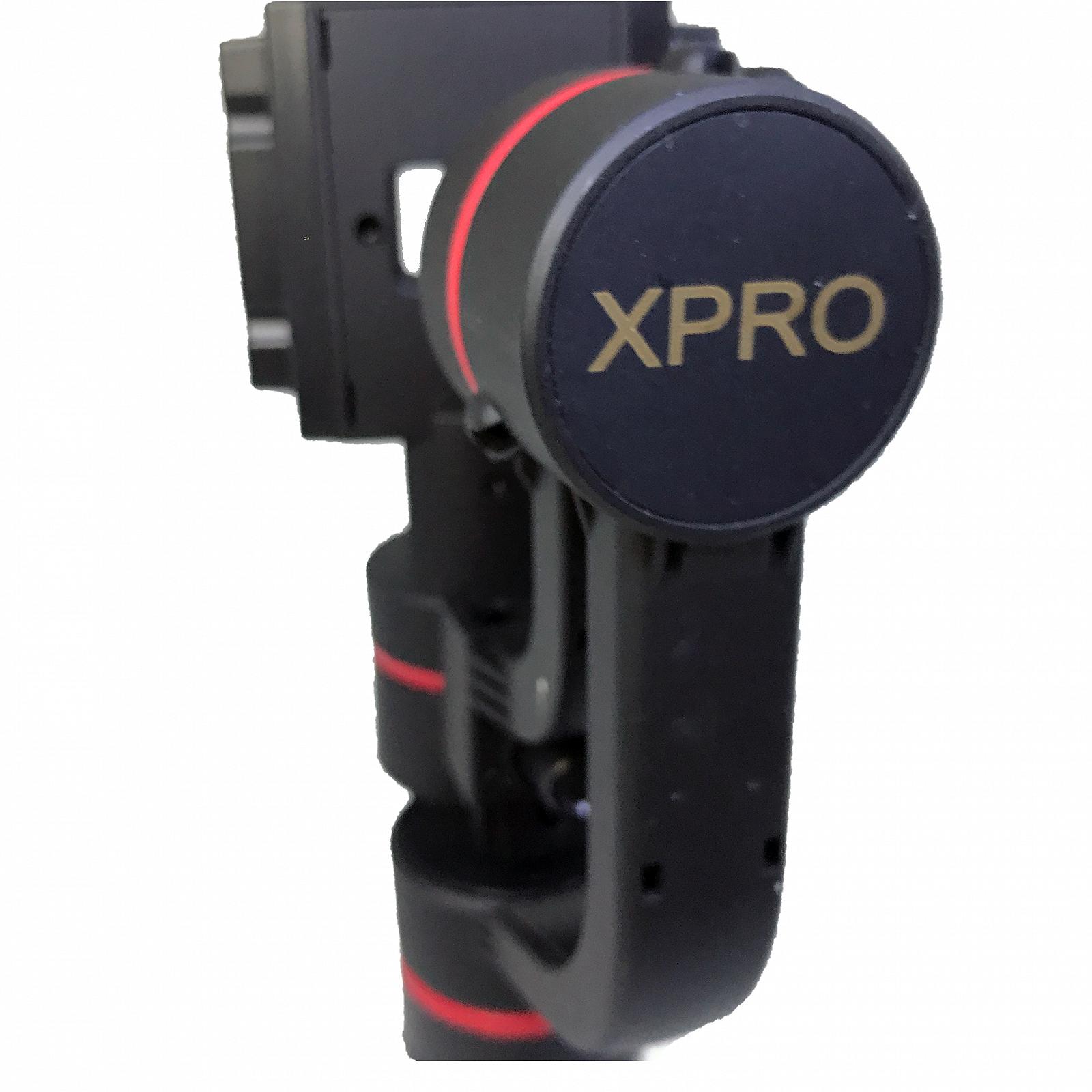 Электронный стедикам стабилизатор для камеры и для телефона трехосевой XPRO BALANCE BT с  Bluetooth (Gimbal Stabilizer) и Монопод-тринога, фото №9