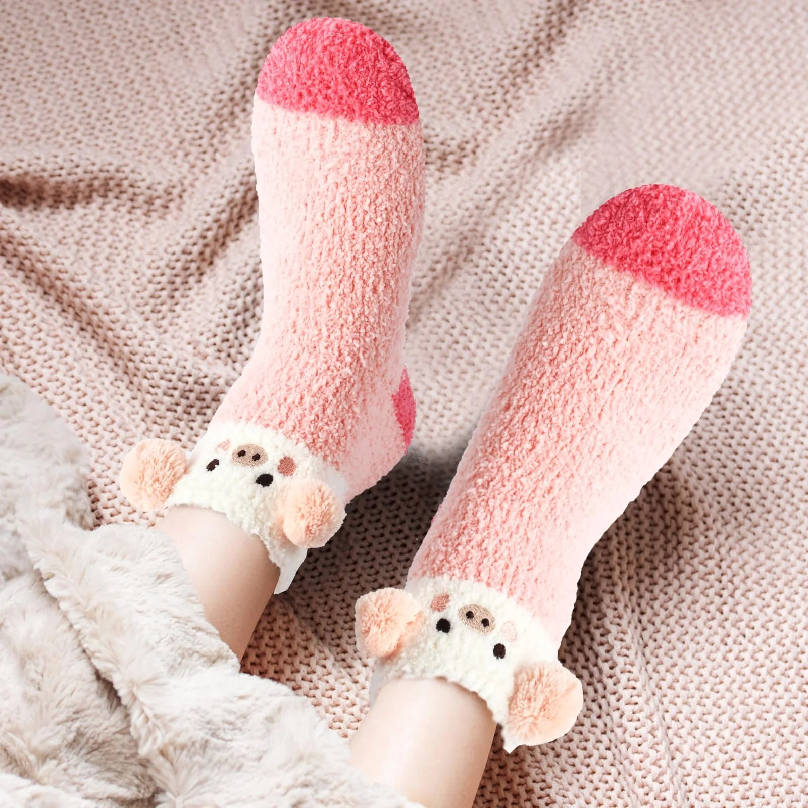 Пухнасті шкарпетки для жінок, фото №7