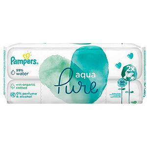 Влажные салфетки Pampers Aqua Pure Дорожный набор synthetic.ua - Фото 1