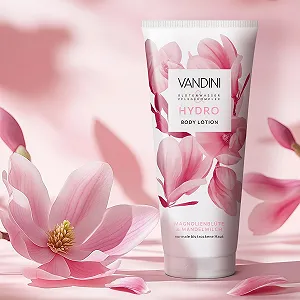 Лосьон для тела VANDINI HYDRO Женский 200 мл Цветок магнолии и Миндальное молоко synthetic.ua - Фото 1