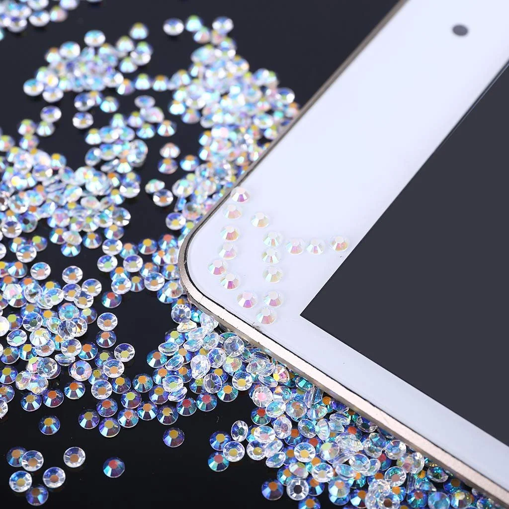 Кристальные стразы Круглые Белые 3 мм, 5000 шт, фото №4