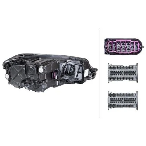 Фара HELLA 1ZX 013 924-411 для VW, левая, фото №2