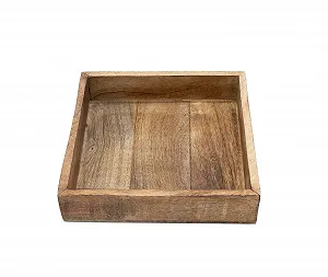 Піднос Mango Квадратний 25 см Дерев'яний Натуральний ціна на synthetic.ua - Фото 1 Піднос Mango Квадратний 25 см Дерев'яний Натуральний synthetic.ua - Фото 1